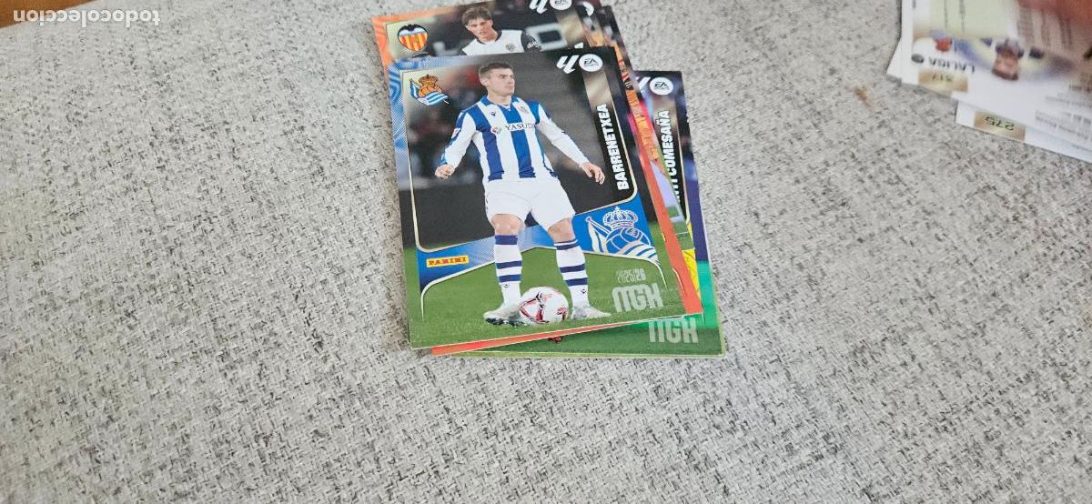 Figurine di Calcio: Barrenetxea - N&ordm; 321 - Real Sociedad - Base card - Liga 2025 2026 25 26 Megacracks Trading C