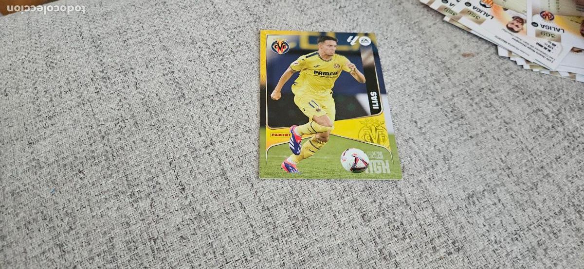 Figurine di Calcio: Ilias - N&ordm; 374 - Villarreal CF - Base card - Liga 2025 2026 25 26 Megacracks Trading Card
