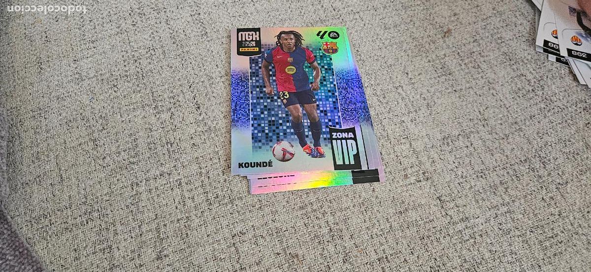 Cromos de f&uacute;tbol: Kound&eacute; - N&ordm; 399 - FC Barcelona - Zona VIP - Liga 2025 2026 25 26 Megacracks Trading Card