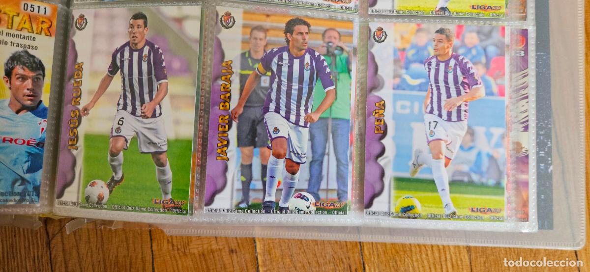 Fu&szlig;ball-Sticker: Rueda - N&ordm; 520 - Real Valladolid - Jugador - Adrenalyn Liga 2012 2013 12 13 Quiz Game Collec