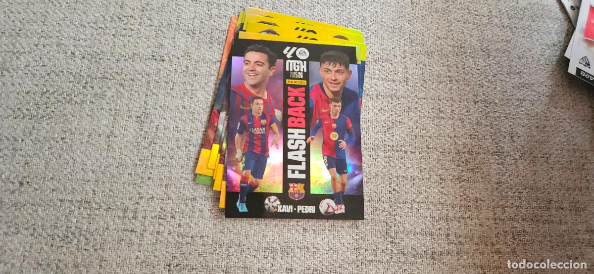 Fu&szlig;ball-Sticker: Xavi / Pedri - N&ordm; 432 - FC Barcelona - Flash Back - Liga 2025 2026 25 26 Megacracks Trading