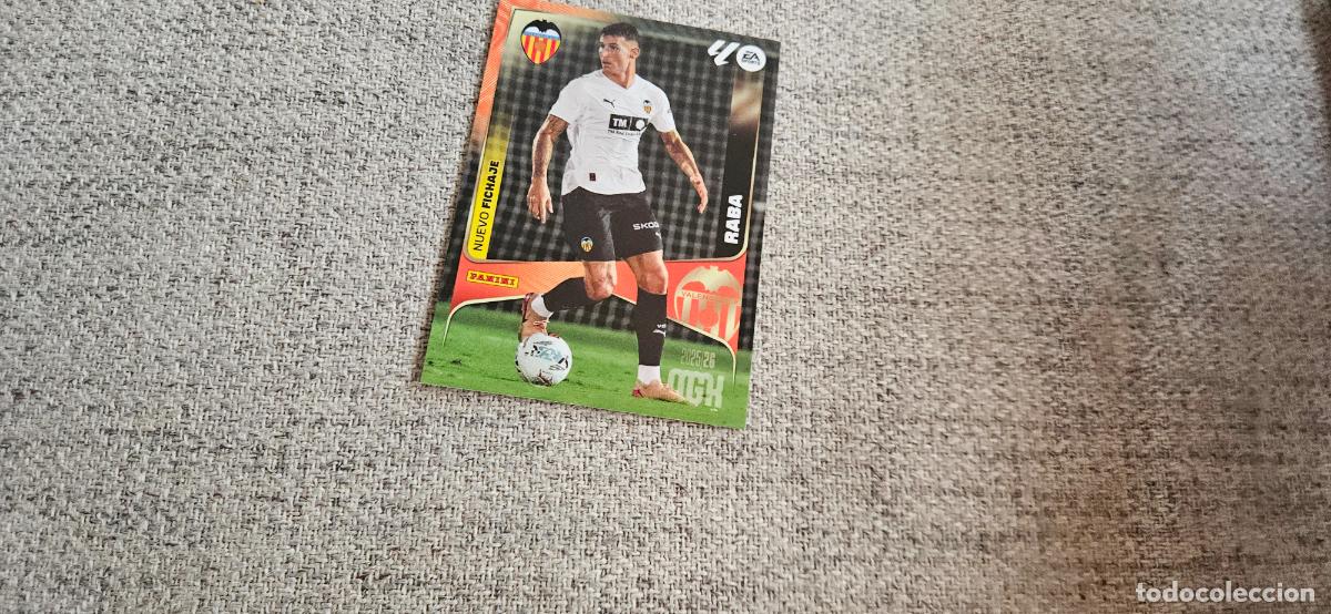 Football Stickers: Raba - N&ordm; 444 - Valencia CF - Nuevos Fichajes - Liga 2025 2026 25 26 Megacracks Trading Card