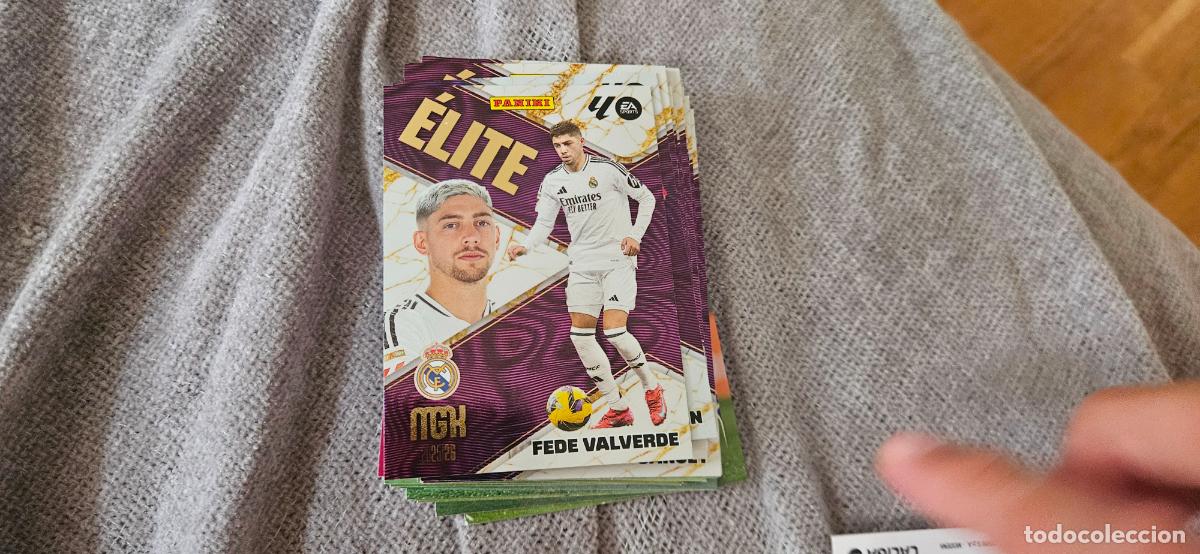 Football Stickers: Fede Valverde - N&ordm; 5 - Real Madrid CF - Elite - Liga 2025 2026 25 26 Megacracks Trading Card