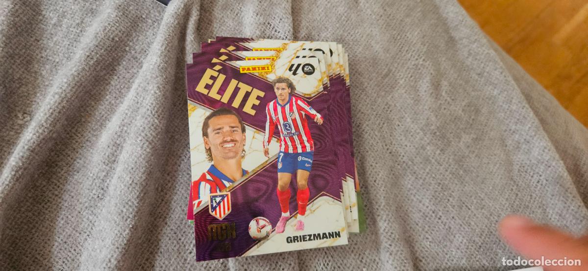 Football Stickers: Griezmann - N&ordm; 6 - Atl&eacute;tico de Madrid - Elite - Liga 2025 2026 25 26 Megacracks Trading Card