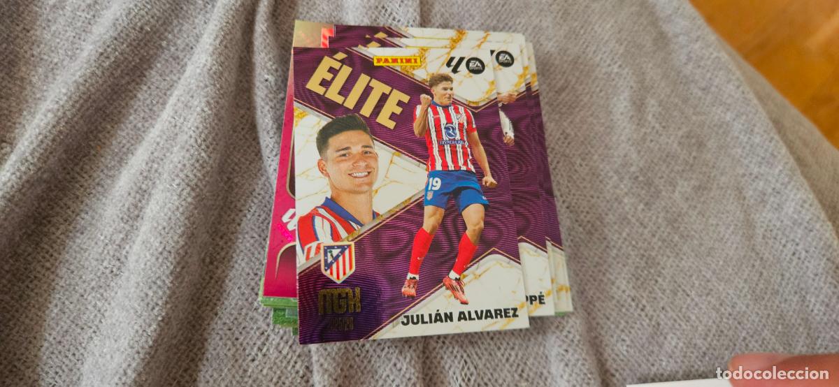 Football Stickers: Juli&aacute;n &Aacute;lvarez - N&ordm; 8 - Atl&eacute;tico de Madrid - Elite - Liga 2025 2026 25 26 Megacracks Trading