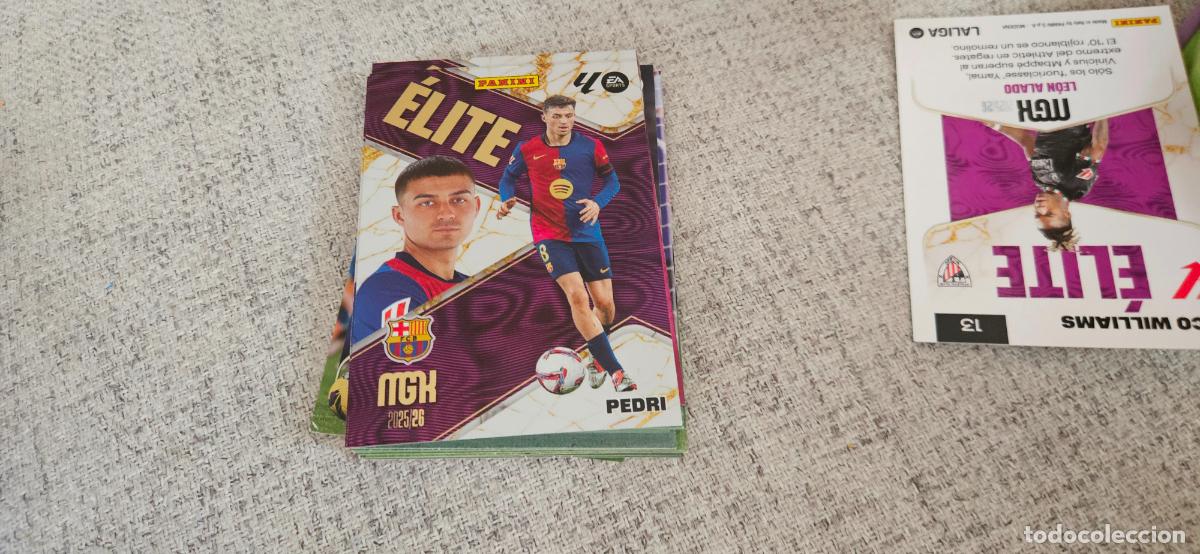Football Stickers: Nico Williams - N&ordm; 13 - Athletic Club - Elite - Liga 2025 2026 25 26 Megacracks Trading Card