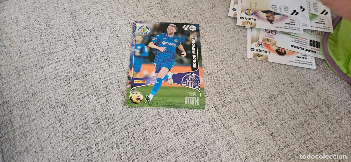 Football Stickers: Borja Mayoral - N&ordm; 178 - Getafe CF - Base card - Liga 2025 2026 25 26 Megacracks Trading Car