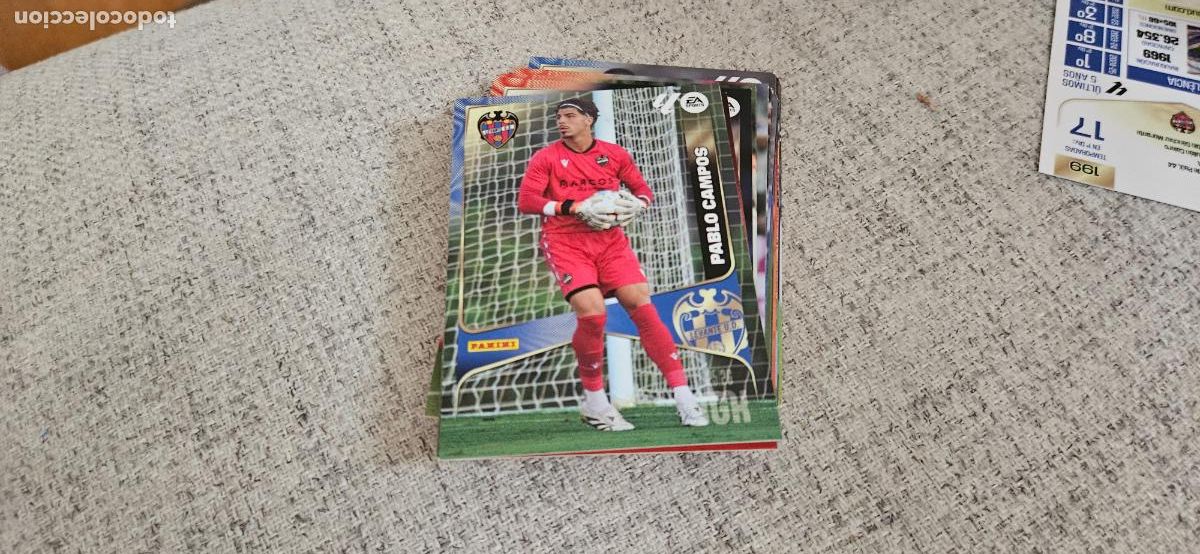 Football Stickers: Pablo Campos - N&ordm; 200 - Levante UD - Base card - Liga 2025 2026 25 26 Megacracks Trading Car