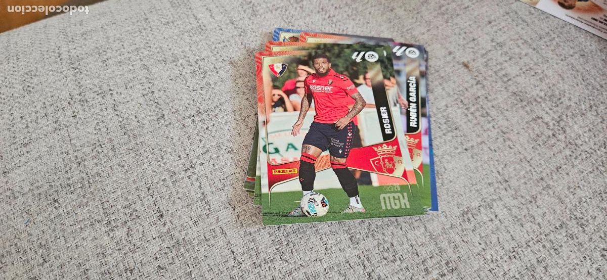 Football Stickers: Rosier - N&ordm; 256 - C.A. Osasuna - Base card - Liga 2025 2026 25 26 Megacracks Trading Card