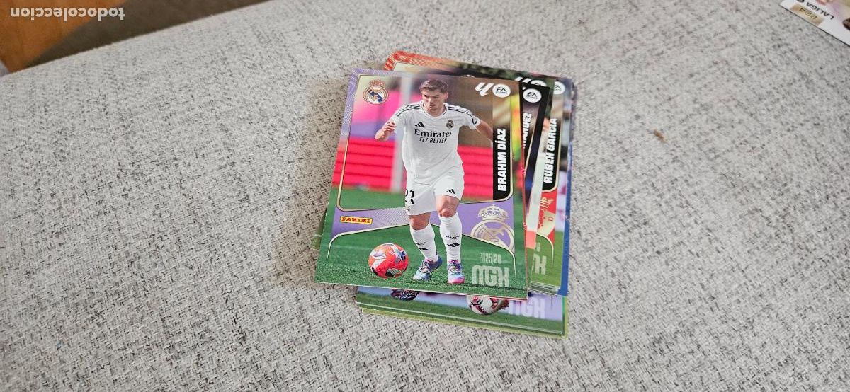 Football Stickers: Brahim D&iacute;az - N&ordm; 231 - Real Madrid CF - Base card - Liga 2025 2026 25 26 Megacracks Trading