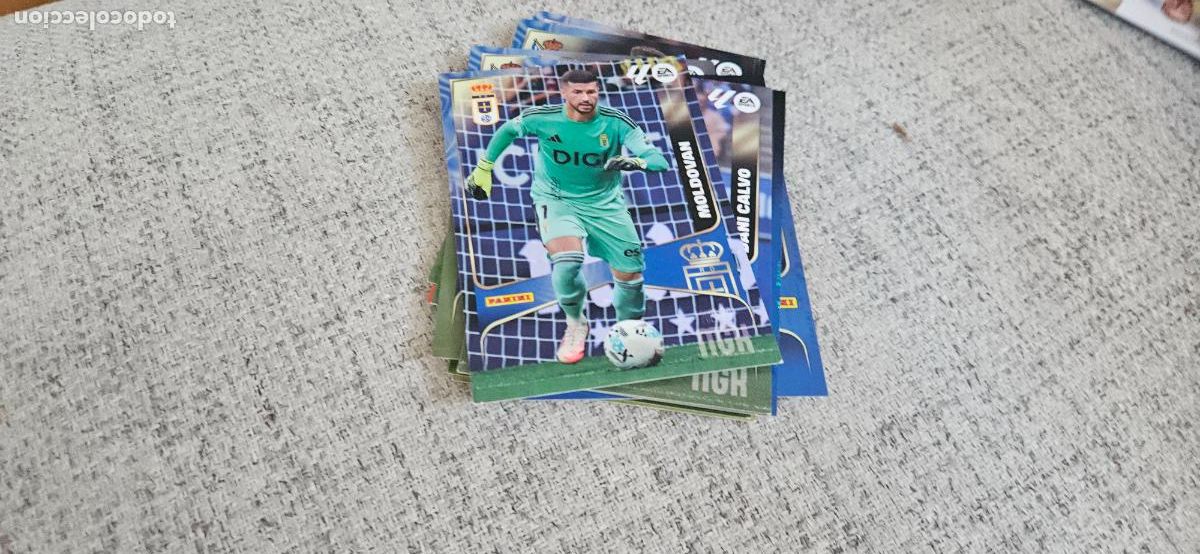 Football Stickers: Moldovan - N&ordm; 273 - Real Oviedo - Base card - Liga 2025 2026 25 26 Megacracks Trading Card