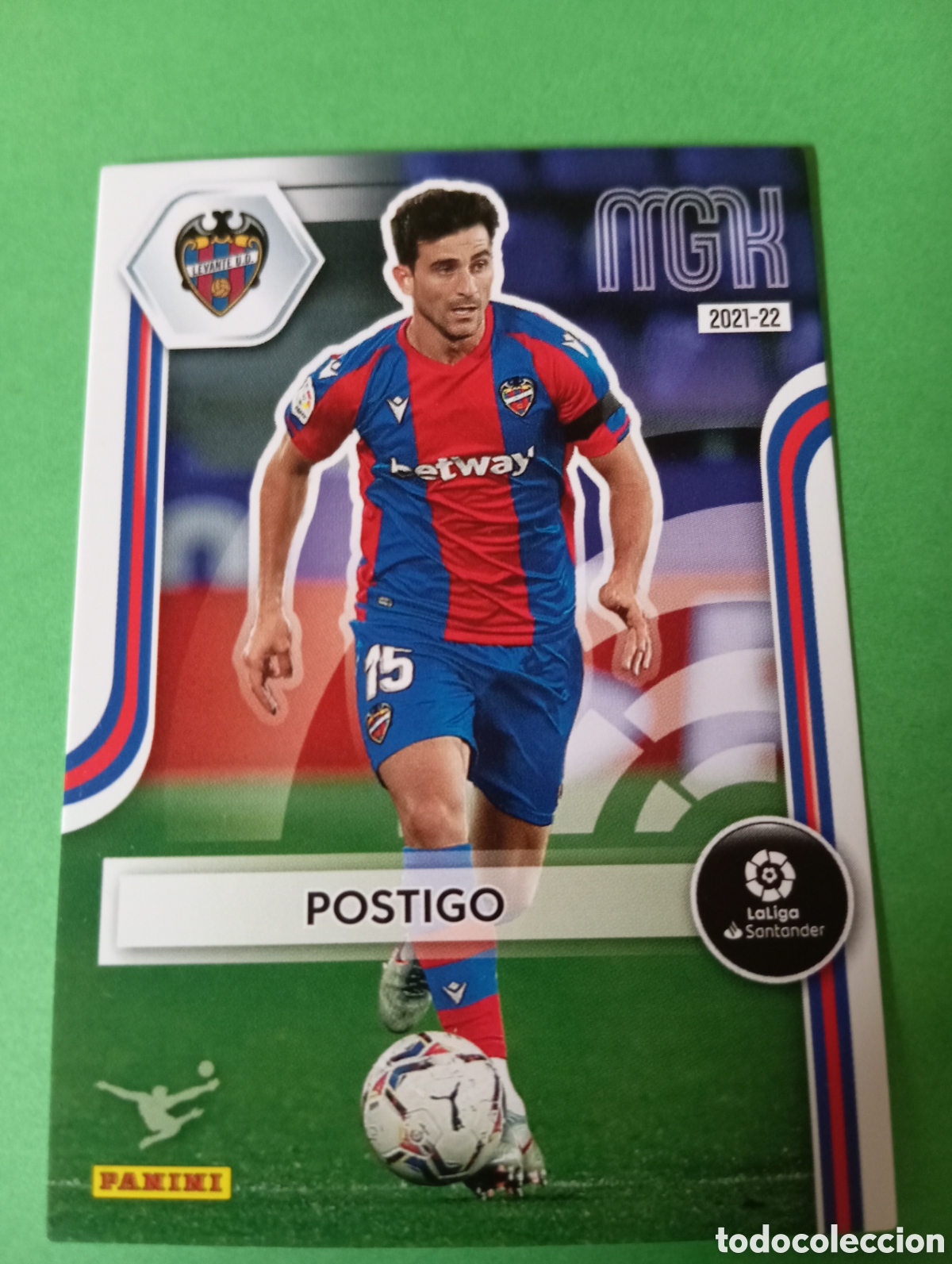 Fu&szlig;ball-Sticker: Postigo Levante n&deg;203 / PANINI MEGACRACKS 2021/2022