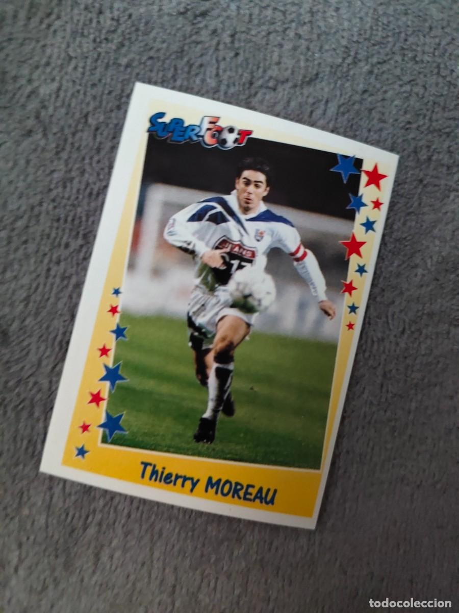 Fu&szlig;ball-Sticker: 85 SUPERFOOT 98 99 THIERRY MOREAU LES MILIEUX PANINI 1998 1999 LIGUE 1 FRANCIA AAK