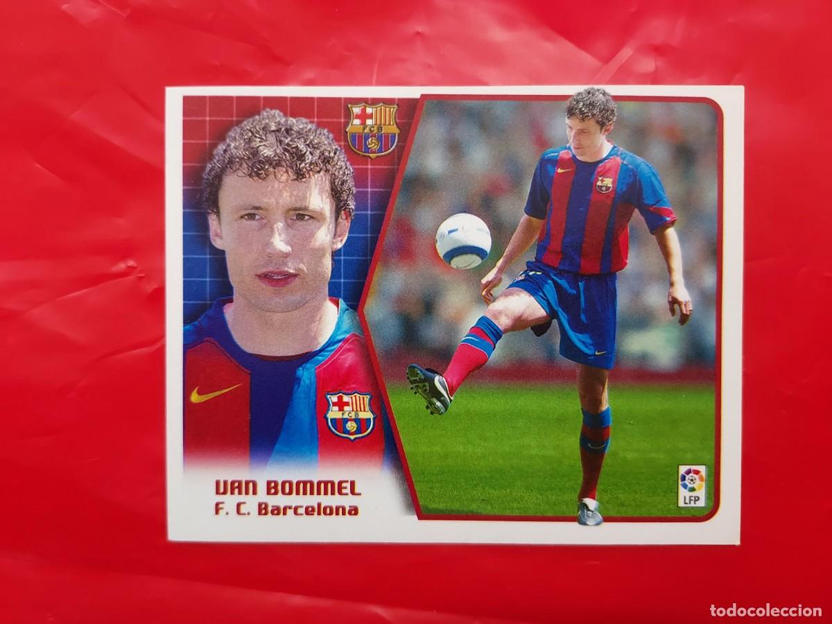 Fu&szlig;ball-Sticker: CROMO VAN BOMMEL BARCELONA ULTIMOS FICHAJES 1 - SIN PEGAR - EDICIONES ESTE LIGA 2005 2006