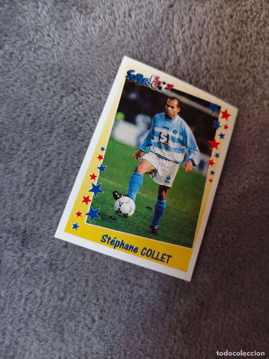 Fu&szlig;ball-Sticker: 88 SUPERFOOT 98 99 ST&Eacute;PHANE COLLET LES MILIEUX PANINI 1998 1999 LIGUE 1 FRANCIA AAK