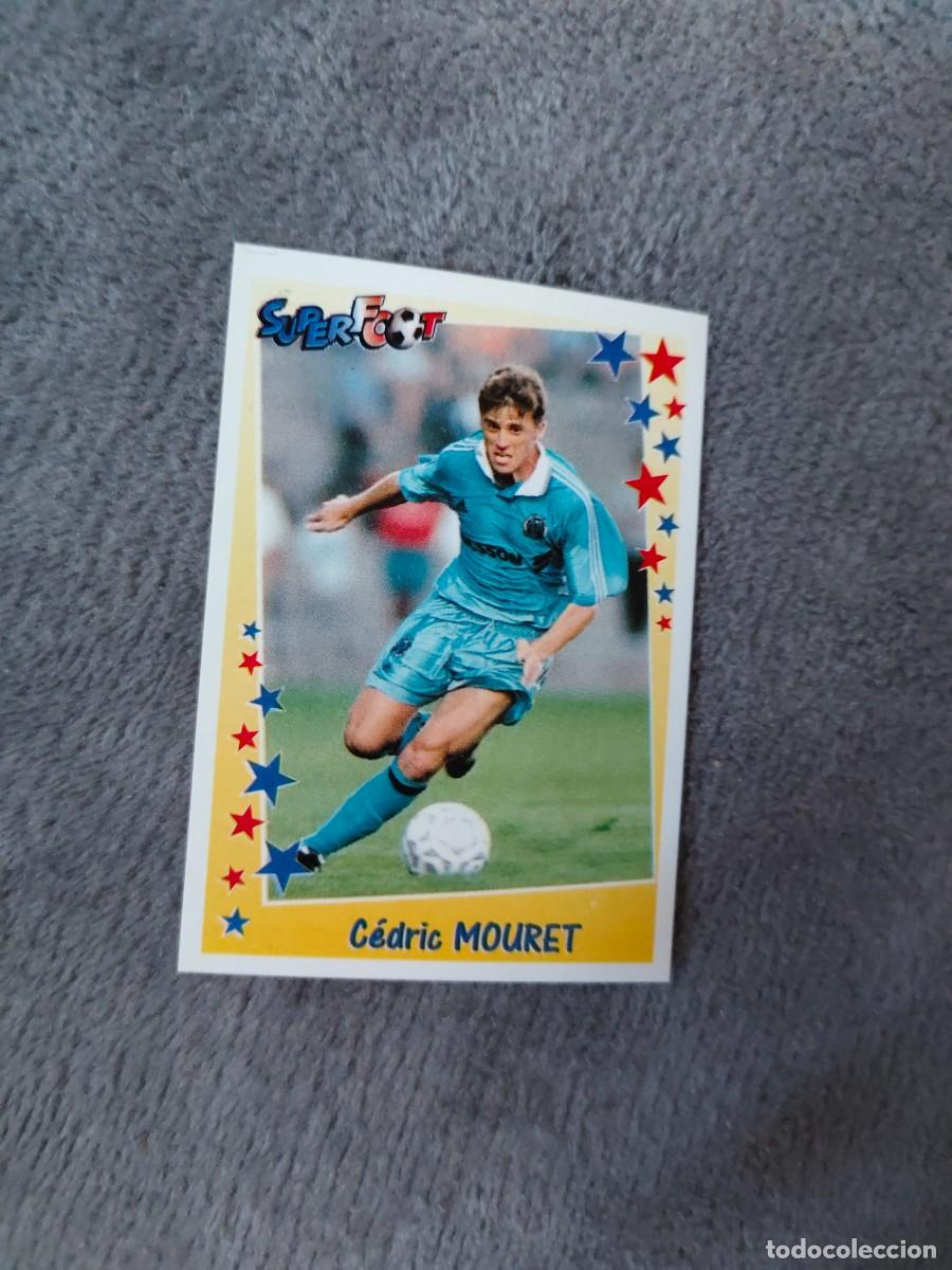 Fu&szlig;ball-Sticker: 91 SUPERFOOT 98 99 C&Eacute;DRIC MOURET LES MILIEUX PANINI 1998 1999 LIGUE 1 FRANCIA AAK