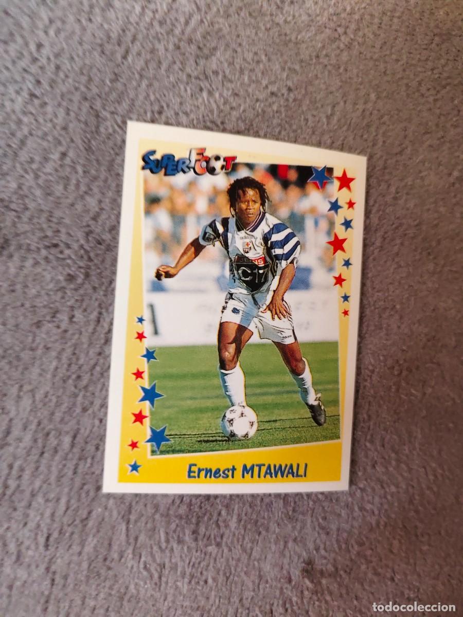 Fu&szlig;ball-Sticker: 92 SUPERFOOT 98 99 ERNEST MTAWALI LES MILIEUX PANINI 1998 1999 LIGUE 1 FRANCIA AAK