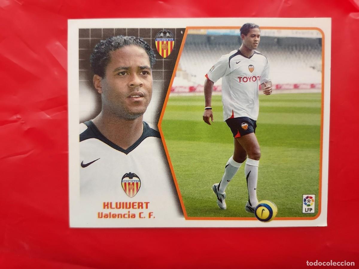 Fu&szlig;ball-Sticker: CROMO KLUIVERT VALENCIA ULTIMOS FICHAJES 2 - SIN PEGAR - EDICIONES ESTE LIGA 2005 2006