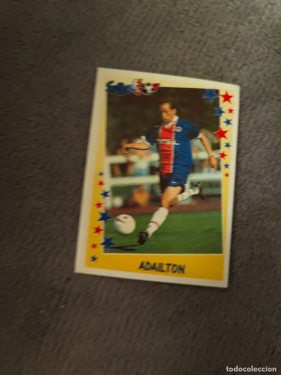 Fu&szlig;ball-Sticker: 101 SUPERFOOT 98 99 ADAILTON LES MILIEUX PANINI 1998 1999 LIGUE 1 FRANCIA AAK