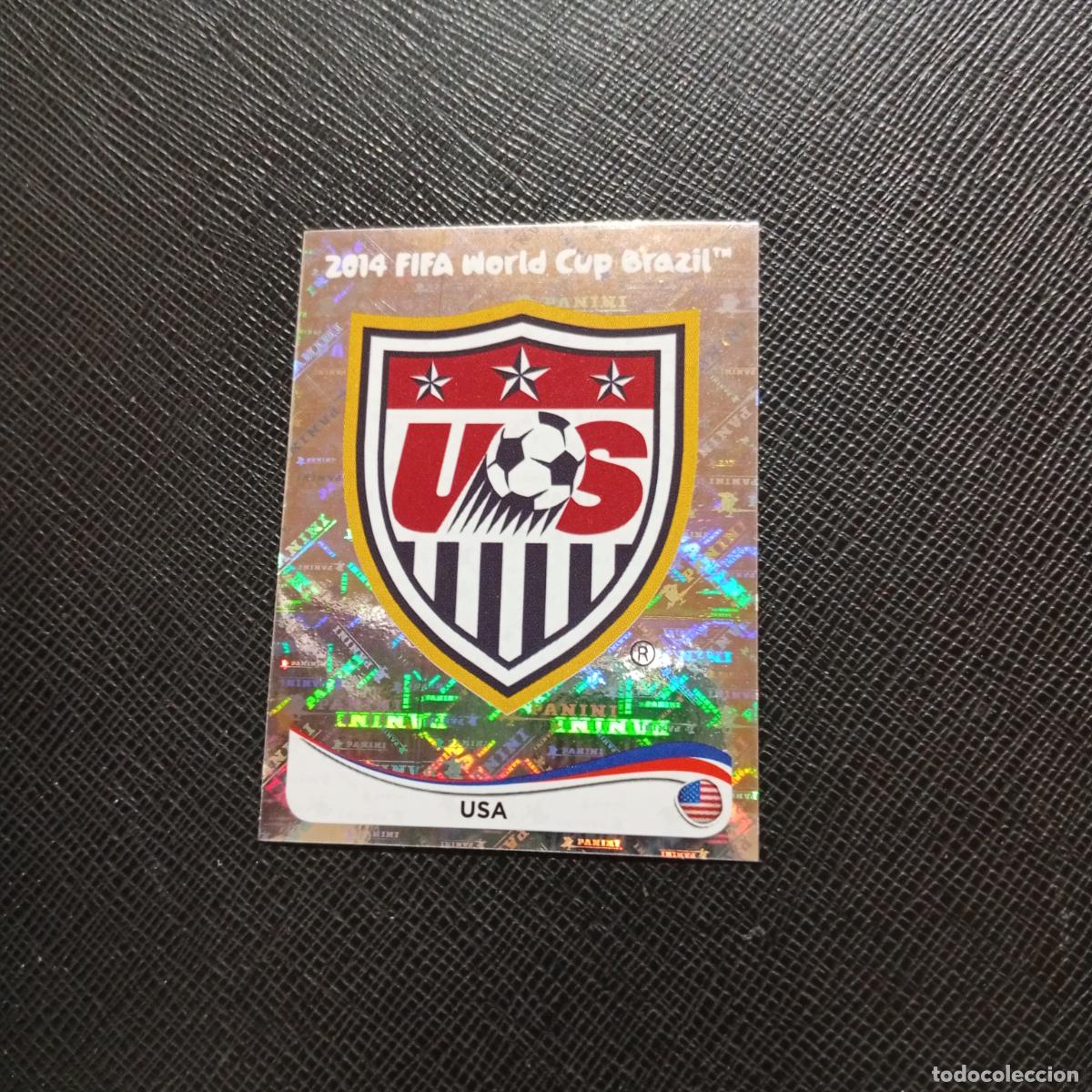 Fu&szlig;ball-Sticker: 545 ESCUDO USA PANINI MUNDIAL BRASIL 2014 CROMO FUTBOL 14 - SIN PEGAR - CJ1