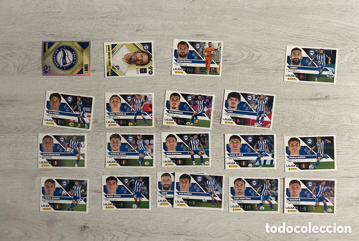 Fu&szlig;ball-Sticker: Equipo Completo Alav&eacute;s Liga Este 2026/27 26-27 Panini