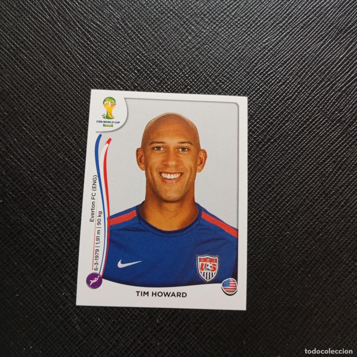 Figurine di Calcio: 547 TIM HOWARD USA PANINI MUNDIAL BRASIL 2014 CROMO FUTBOL 14 - SIN PEGAR - CJ1