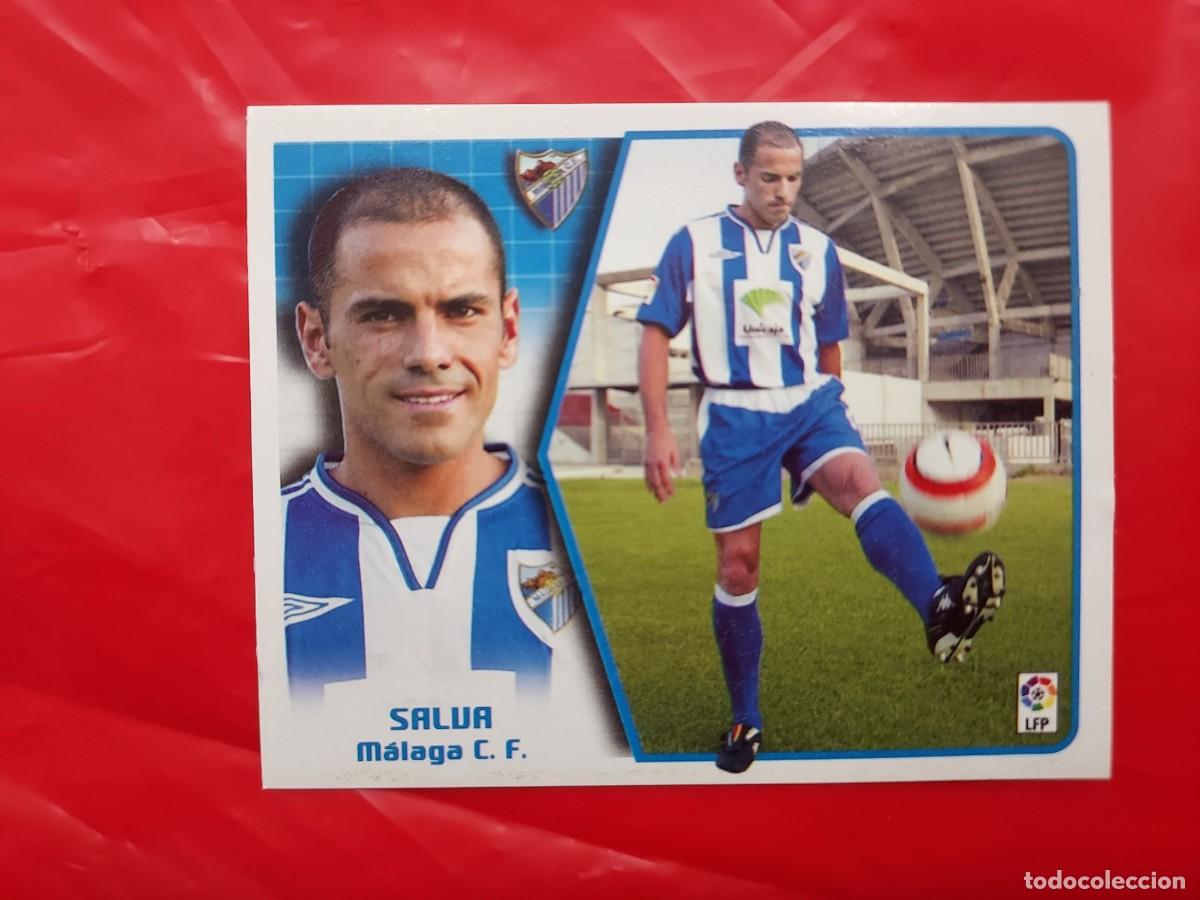 Cromos de f&uacute;tbol: CROMO SALVA MALAGA ULTIMOS FICHAJES 6 - SIN PEGAR - EDICIONES ESTE LIGA 2005 2006