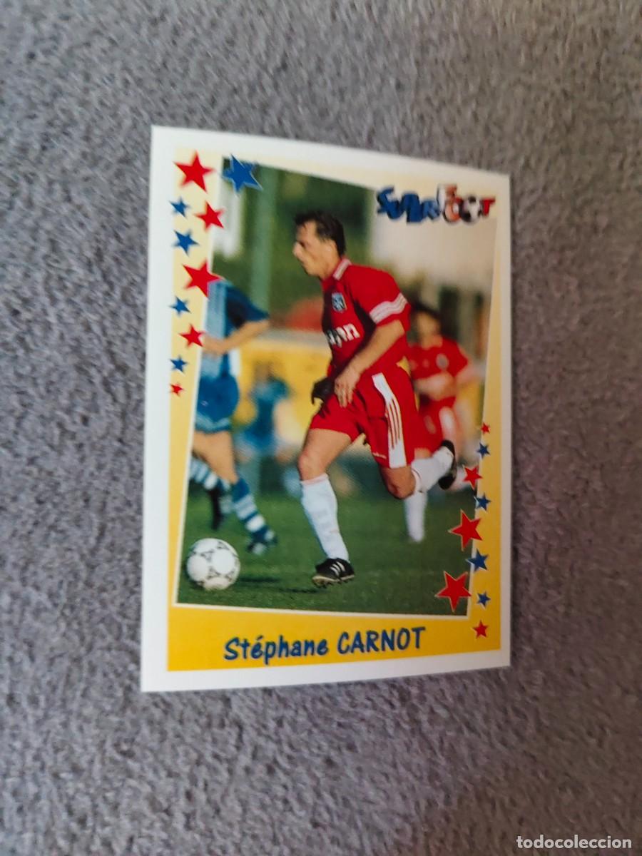 Cromos de f&uacute;tbol: 112 SUPERFOOT 98 99 ST&Eacute;PHANE CARNOT LES MILIEUX PANINI 1998 1999 LIGUE 1 FRANCIA AAK