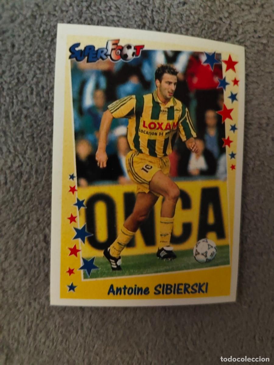 Figurine di Calcio: 114 SUPERFOOT 98 99 ANTOINE SIBIERSKI LES MILIEUX PANINI 1998 1999 LIGUE 1 FRANCIA AAK