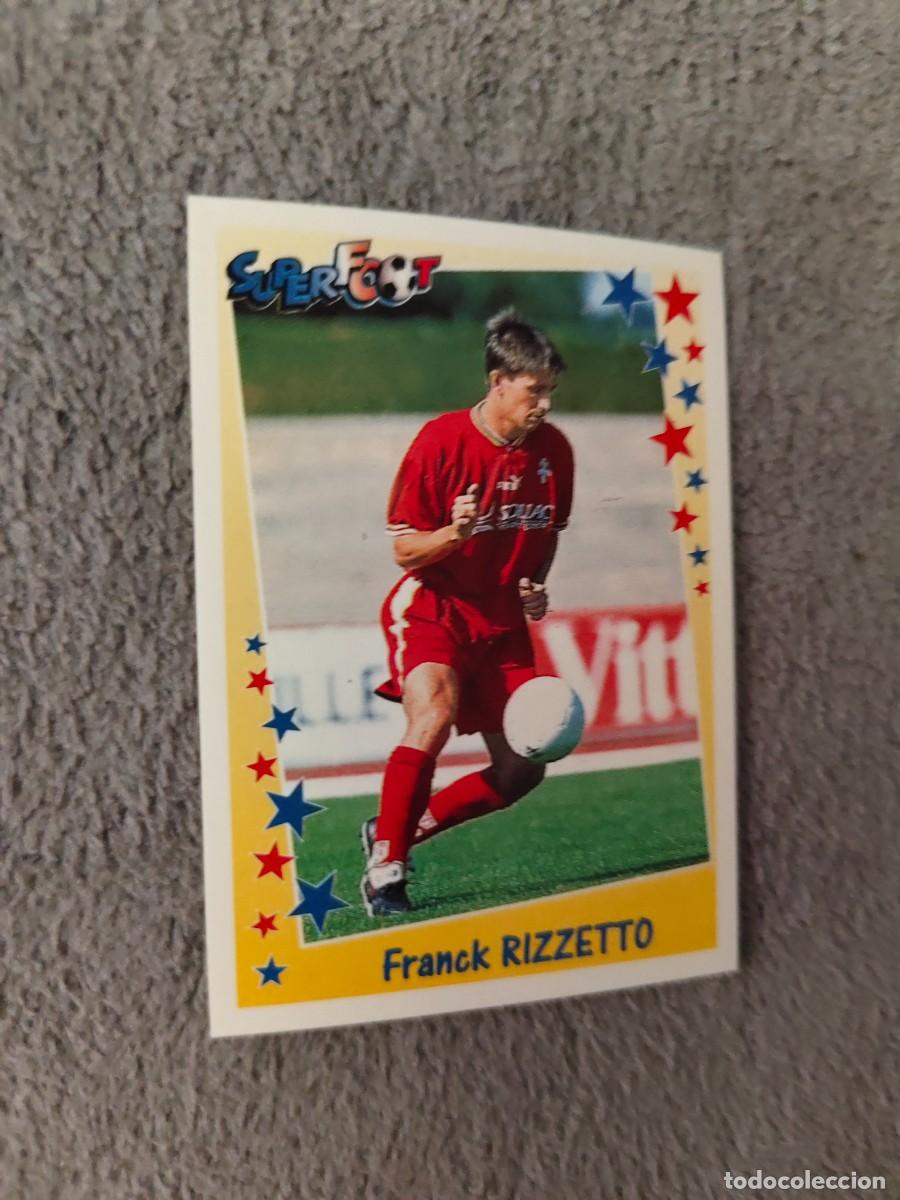 Figurine di Calcio: 115 SUPERFOOT 98 99 FRANCK RIZZETTO LES MILIEUX PANINI 1998 1999 LIGUE 1 FRANCIA AAK