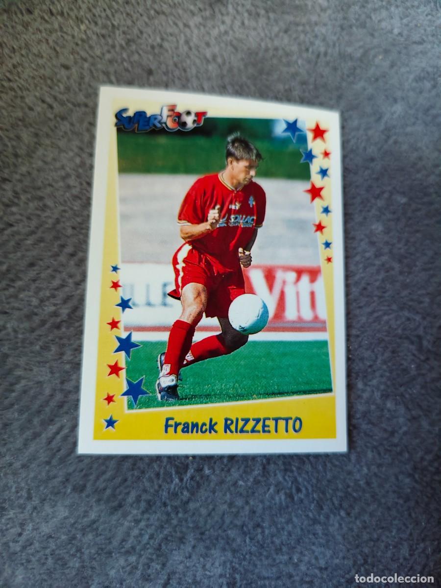Figurine di Calcio: 115 SUPERFOOT 98 99 FRANCK RIZZETTO LES MILIEUX PANINI 1998 1999 LIGUE 1 FRANCIA AAK