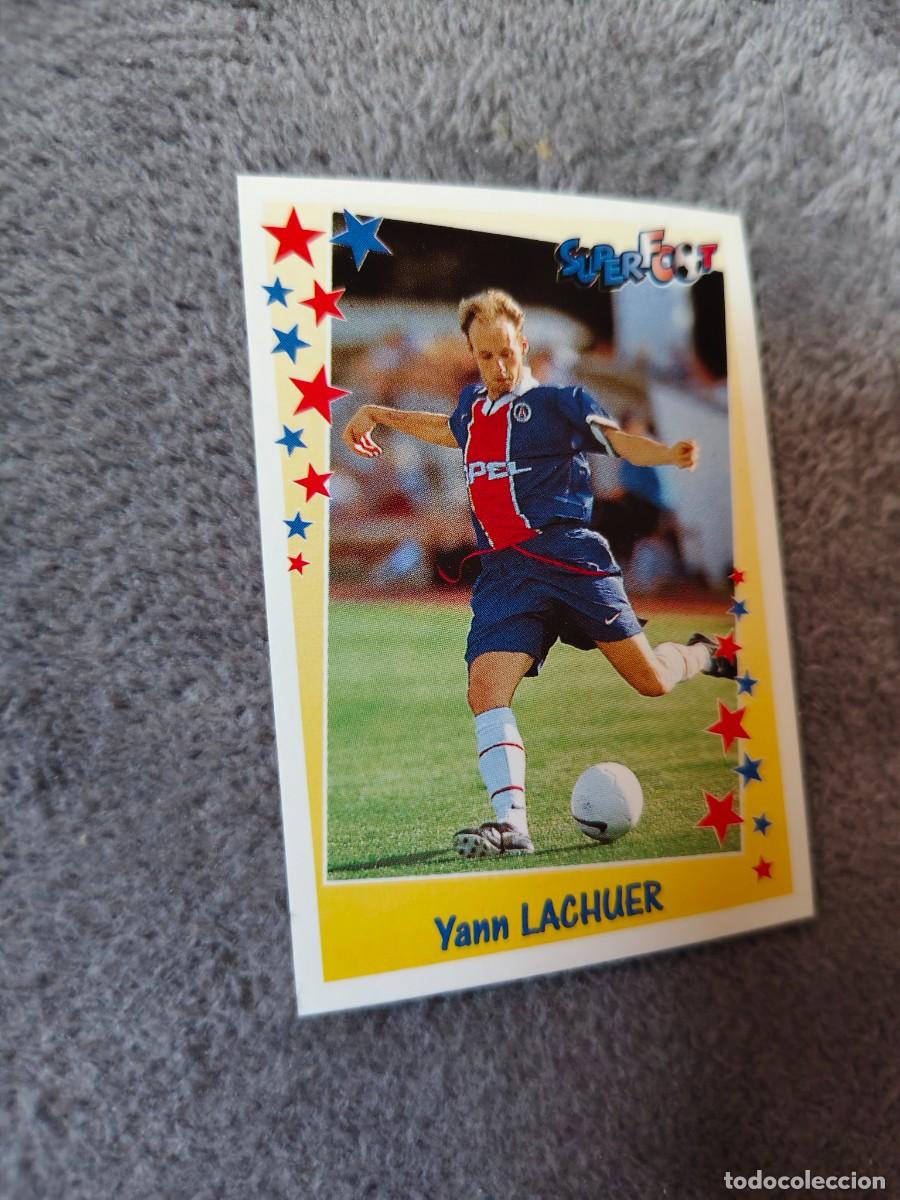 Figurine di Calcio: 116 SUPERFOOT 98 99 YANN LACHUER LES MILIEUX PANINI 1998 1999 LIGUE 1 FRANCIA AAK