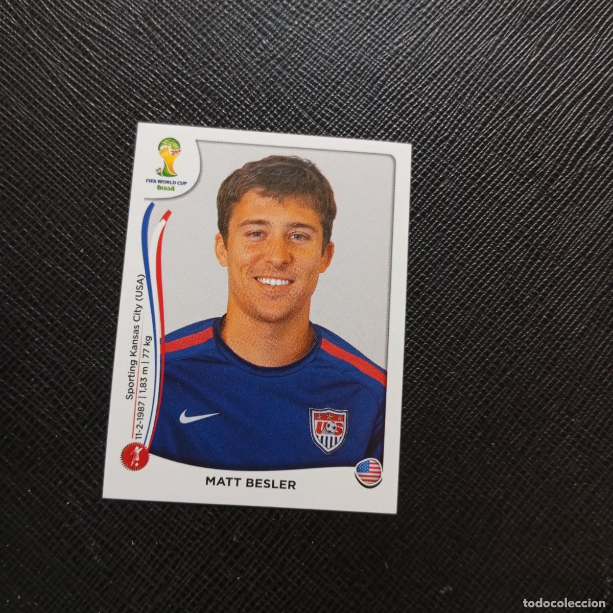 Figurine di Calcio: 551 MATT BESLER USA PANINI MUNDIAL BRASIL 2014 CROMO FUTBOL 14 - SIN PEGAR - CJ1