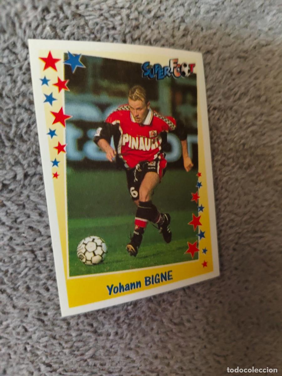 Figurine di Calcio: 118 SUPERFOOT 98 99 YOHANN BIGNE LES MILIEUX PANINI 1998 1999 LIGUE 1 FRANCIA AAK