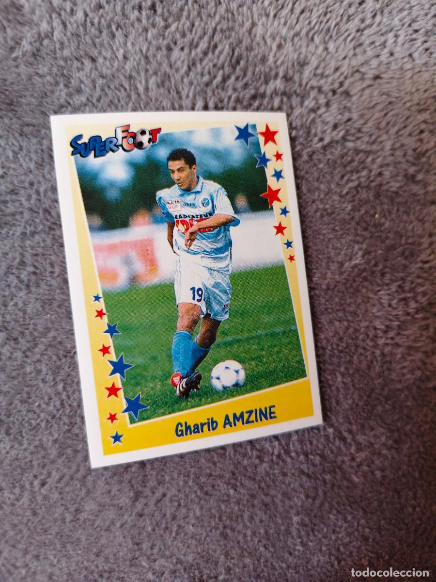 Cromos de f&uacute;tbol: 124 SUPERFOOT 98 99 GHARIB AMZINE LES MILIEUX PANINI 1998 1999 LIGUE 1 FRANCIA AAK