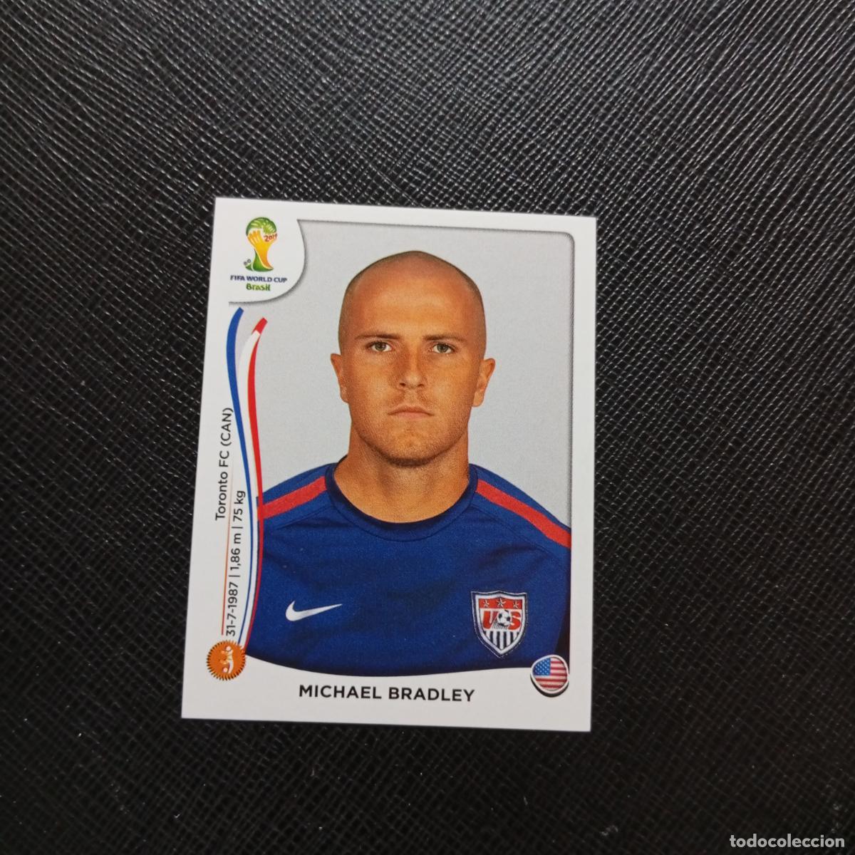 Cromos de f&uacute;tbol: 555 MICHAEL BRADLEY USA PANINI MUNDIAL BRASIL 2014 CROMO FUTBOL 14 - SIN PEGAR - CJ1