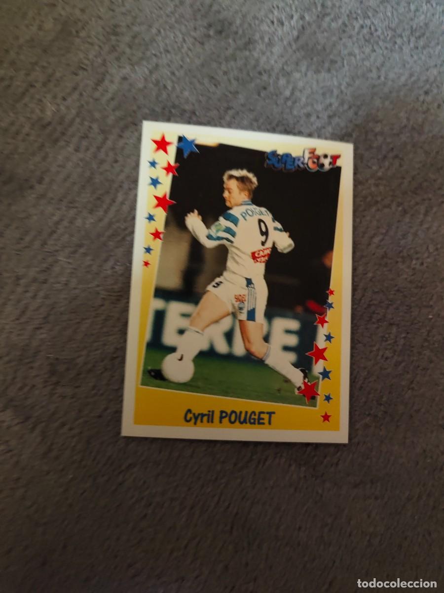 Cromos de f&uacute;tbol: 126 SUPERFOOT 98 99 CYRIL POUGET LES ATTAQUANTS PANINI 1998 1999 LIGUE 1 FRANCIA AAK