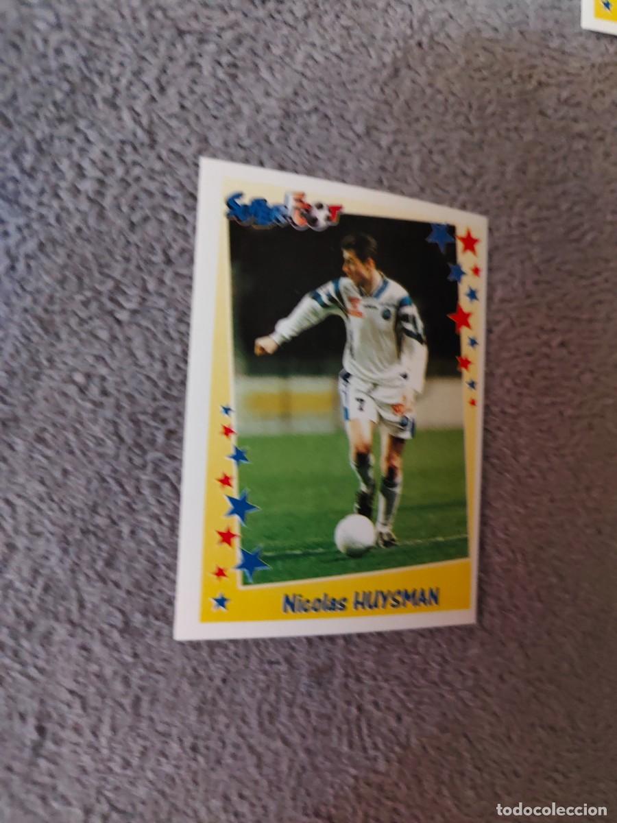 Cromos de f&uacute;tbol: 128 SUPERFOOT 98 99 NICOLAS HUYSMAN LES ATTAQUANTS PANINI 1998 1999 LIGUE 1 FRANCIA AAK