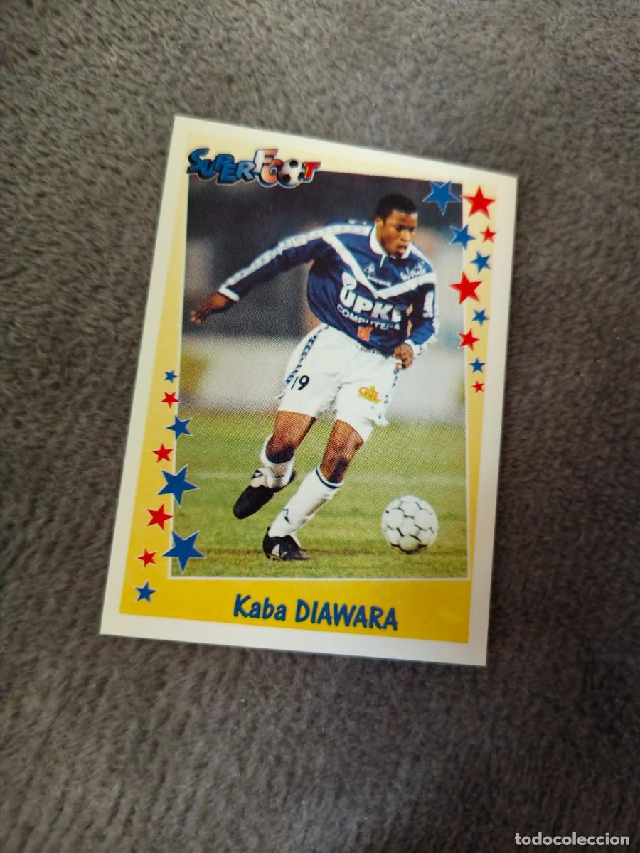 Cromos de f&uacute;tbol: 130 SUPERFOOT 98 99 KABA DIAWARA LES ATTAQUANTS PANINI 1998 1999 LIGUE 1 FRANCIA AAK