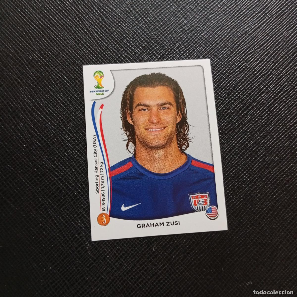 Cromos de f&uacute;tbol: 557 GRAHAM ZUSI USA PANINI MUNDIAL BRASIL 2014 CROMO FUTBOL 14 - SIN PEGAR - CJ1