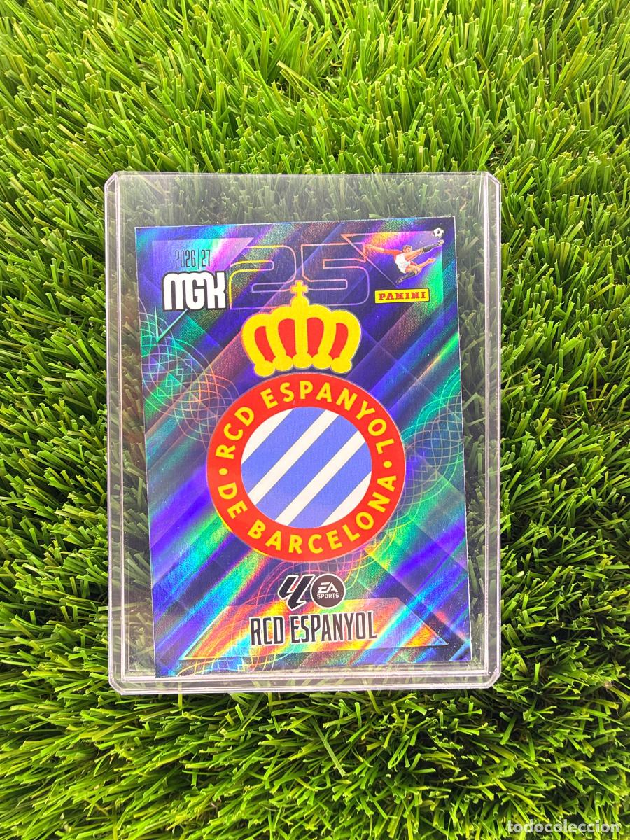 Cromos de f&uacute;tbol: N&ordm; 163 Escudo RCD Espanyol Megacracks 26 27