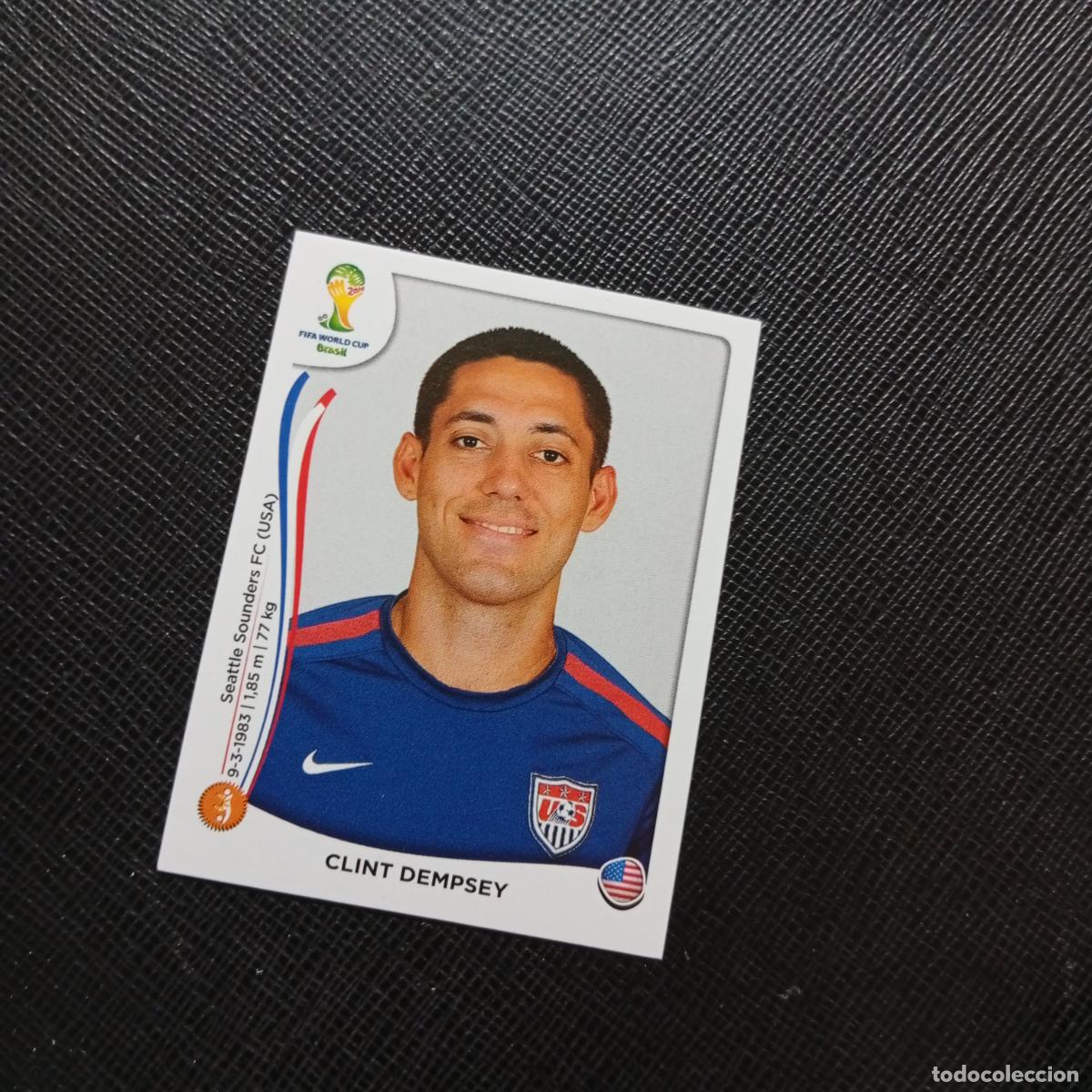 Figurine di Calcio: 559 CLINT DEMPSEY USA PANINI MUNDIAL BRASIL 2014 CROMO FUTBOL 14 - SIN PEGAR - CJ1