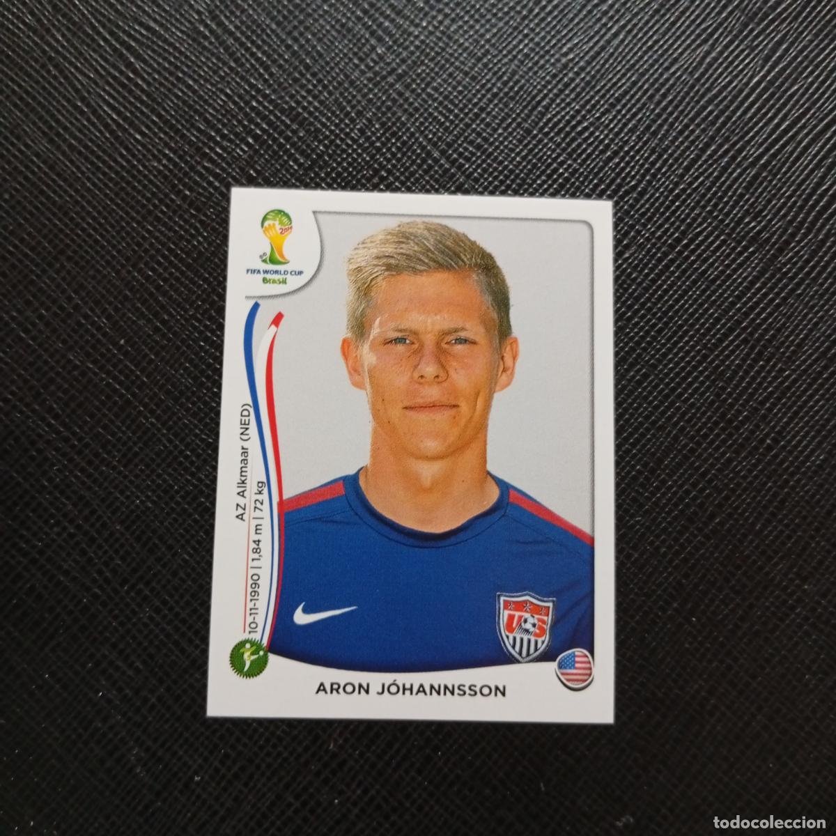 Figurine di Calcio: 560 ARRON JOHANNSSON USA PANINI MUNDIAL BRASIL 2014 CROMO FUTBOL 14 - SIN PEGAR - CJ1