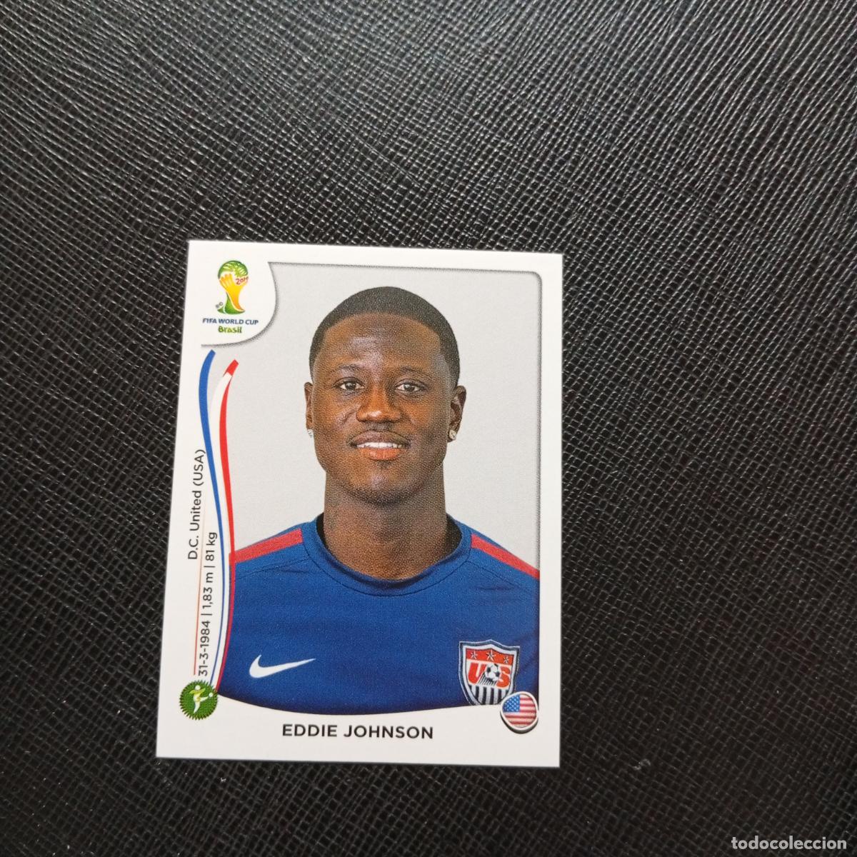 Cromos de f&uacute;tbol: 562 EDDIE JOHNSON USA PANINI MUNDIAL BRASIL 2014 CROMO FUTBOL 14 - SIN PEGAR - CJ1