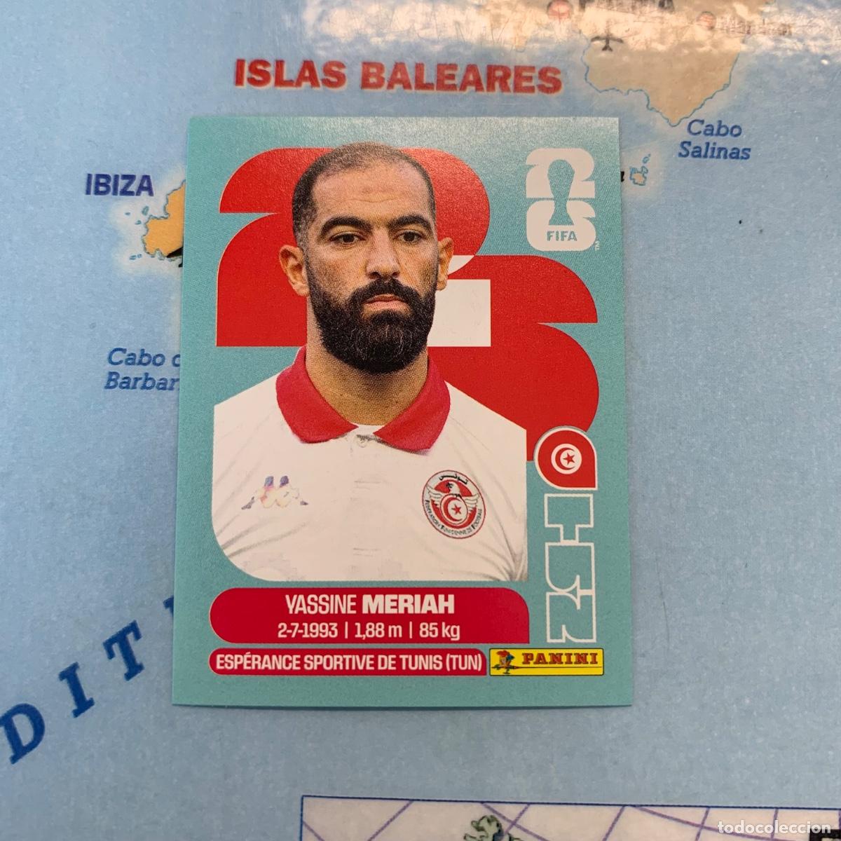 Cromos de f&uacute;tbol: Tunez n&uacute;mero 6 cromo panini Mundial Fifa World Cup 2026