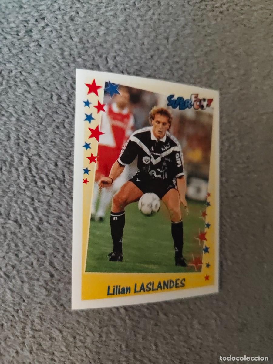 Cromos de f&uacute;tbol: 137 SUPERFOOT 98 99 LILIAN LASLANDES LES ATTAQUANTS PANINI 1998 1999 LIGUE 1 FRANCIA AAK
