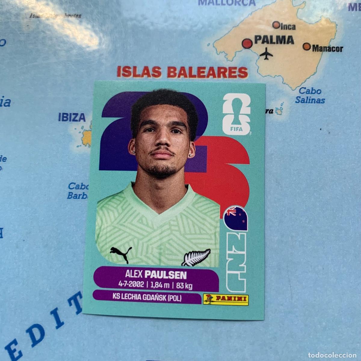 Cromos de f&uacute;tbol: Nueva Zelanda n&uacute;mero 3 cromo panini Mundial Fifa World Cup 2026