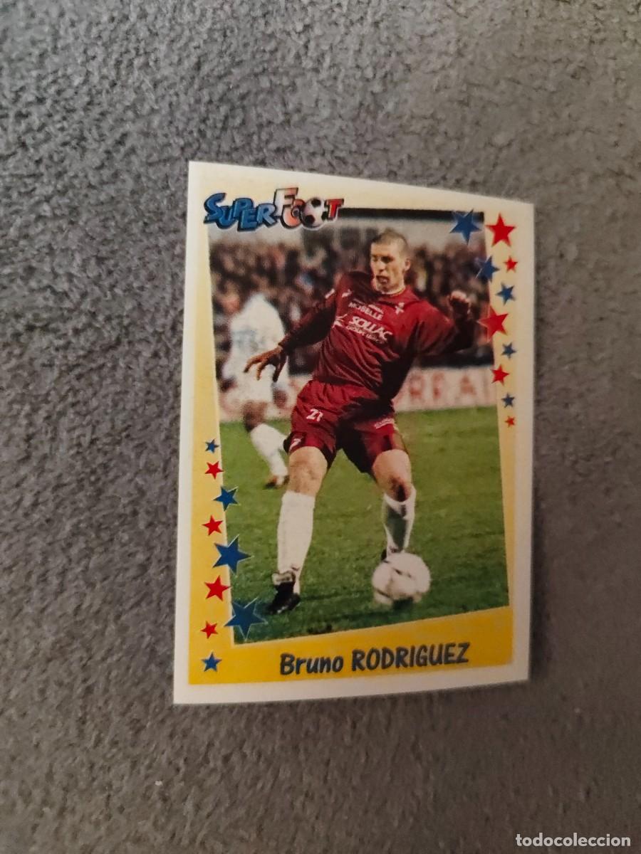 Cromos de f&uacute;tbol: 140 SUPERFOOT 98 99 BRUNO RODRIGUEZ LES ATTAQUANTS PANINI 1998 1999 LIGUE 1 FRANCIA AAK