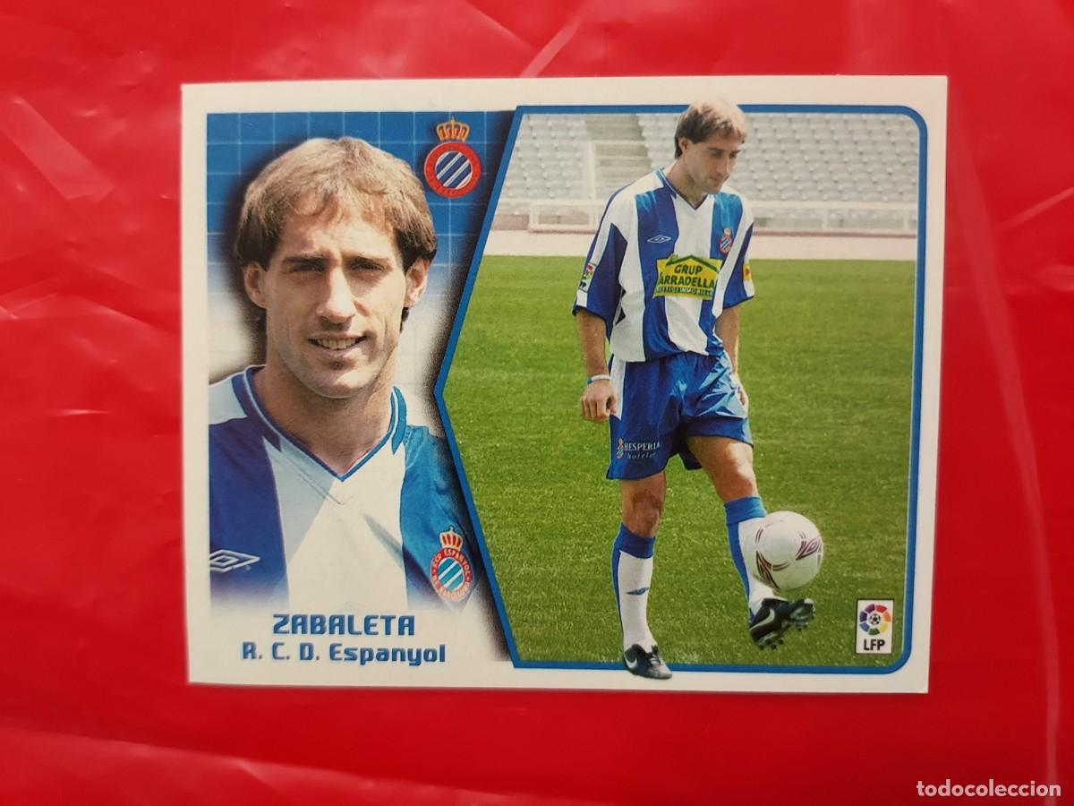 Cromos de f&uacute;tbol: CROMO ZABALETA ESPANYOL ULTIMOS FICHAJES 14 - SIN PEGAR - EDICIONES ESTE LIGA 2005 2006