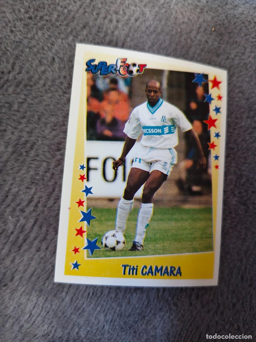 Cromos de f&uacute;tbol: 143 SUPERFOOT 98 99 TITI CAMARA LES ATTAQUANTS PANINI 1998 1999 LIGUE 1 FRANCIA AAK